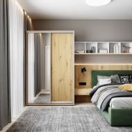 Корпус шкафа-купе Берегиня 1400х600x2400 мм дуб артизан