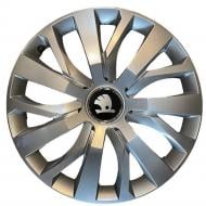 Колпак для колес SJS Skoda 432 R16" 4 шт. серебряный