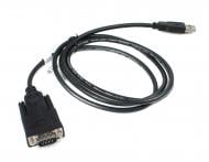 Перехідник Cablexpert 1,5 м чорний (UAS-DB9M-02) USB А-тато/DB9M (serial port)