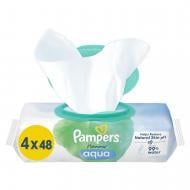 Дитячі вологі серветки Pampers Harmonie Aqua 192 шт.