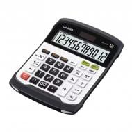 Калькулятор 12 розрядів водостійкий чорно-білий (WD-320MT-W-EC) Casio