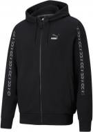 Джемпер Puma ELEVATE FZ Hoodie 53107101 р. M чорний