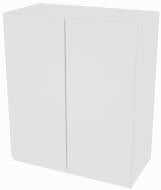 Шкаф Влада (В 60/60Ск) белый шелк/белый Світ Меблів Шкаф Влада (В 60/60Ск) белый шелк/белый Світ Меблів