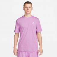 Футболка Nike M NSW CLUB TEE AR4997-532 р.XL фиолетовый