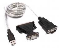 Переходник Viewcon 1,5 м (VEN24) USB2.0-COM (9+25pin)