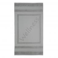 Полотенце пляжное Wellness 90x160 см серый