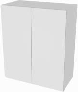 Шкаф Влада (В 60/60Ск) белый шелк/пепельный Світ Меблів Шкаф Влада (В 60/60Ск) белый шелк/пепельный Світ Меблів