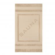 Рушник пляжний Sauna 90x160 см бежевий