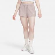 Шорти Nike W NSW RIB JRSY HR SHORT DV7862-272 р. L бежевий