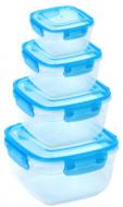 Набір контейнерів для харчових продуктів Stars Plast 4 шт. 94081