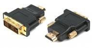 Адаптер Cablexpert чорний (A-HDMI-DVI-1) HDMI- DVI, M/M позолочені контакти