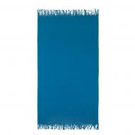 Полотенце пляжное Plain с бахромой 90x160 см синий