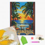 Алмазная мозаика Райский отдых 40х50 см Brushme