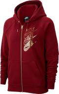 Джемпер Nike W NSW HOODIE FZ BB SHINE BV4988-677 р. S красный