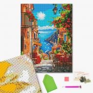 Алмазная мозаика Романтическая улица 40х50 см Brushme