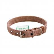 Ошейник Lucky Pet Milange двойной 25 мм (37-52) коричневый