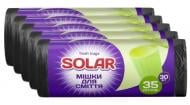 Мешки для бытового мусора Solar 35 л 30 шт./5 упак стандартные
