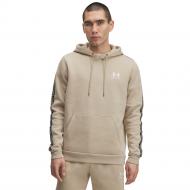 Худи Under Armour Icon Fleece HD Taping 1389356-299 р.S бежевый