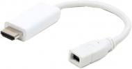 Кабель Cablexpert USB Type-C – DisplayPort 0,16 м белый (A-mDPF-HDMIM-001-W)