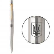 Ручка шариковая Parker Jotter Ukraine сталь Герб Украины