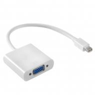 Адаптер Cablexpert білий (AB-mDPM-VGAF-02-W) Mini DisplayPort в VGA