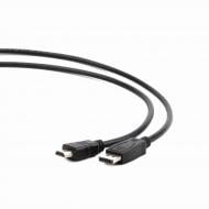 Кабель Cablexpert 1 м чорний (CC-DP-HDMI-1M) DisplayPort-HDMI