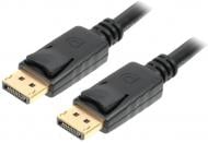 Кабель Cablexpert DisplayPort/DisplayPort 3 м черный (CC-DP2-10) DisplayPort v1.2 цифровой интерфейс