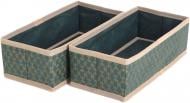 Короб текстильный 4706gg Gold Green 2 штуки в упаковці 90x140x290 мм