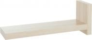 Полка для книг навесная 850x300 мм клен