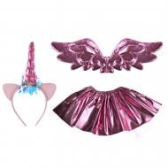 Костюм детский карнавальный Shantou обруч, крылья, юбка фиолетовый E2503