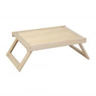 Поднос для завтрака 450х335х180 мм молочный дуб