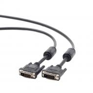 Кабель Cablexpert DVI-D — DVI-D 1,8 м чорний (CC-DVI2-BK-6) DVI відео Dual Lin