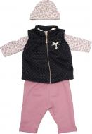 Комплект для девочек Маленьке Сонечко Орнелла белый с розовым р.74 9В1183-35