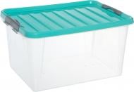 Контейнер для зберігання із кришкою 605 Clip-box 31 л 250x350x480 мм