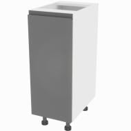 Тумба нижняя Влада (Н 30 левая) графит/белый Світ Меблів Тумба нижняя Влада (Н 30 левая) графит/белый Світ Меблів