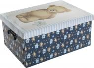 Скриня картонний Miss Space із кришкою Orsacchiotto Azzurro 240x370x510 мм