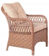 Кресло ротанговое Эдвард 12 коричневый (11045598) 32x