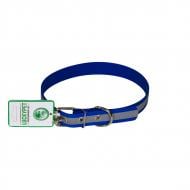 Ошейник Lucky Pet из водонепроницаемой ленты светоотражающий 2,5/48-58 синий