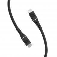 Кабель Promate PowerLine-Ci120 USB-C to Lightning MFi 20W Power Delivery 1.2 м 1,2 м черный (powerline-ci120.black)