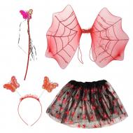 Костюм детский карнавальный Shantou (юбка, крылья, обруч, волшебная палочка) в ассортименте E2506-1