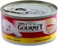 Корм Gourmet паштет з качкою та куркою 12162567 195 г