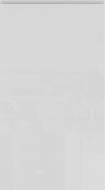 Фасад для кухни Грейд серый матовый 176x796 н/св нижний универсальный Альфа