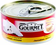 Корм Gourmet шматочки у паштеті з куркою та нирками 12162850 195 г