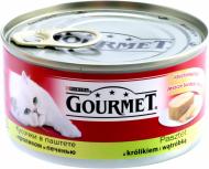 Корм Gourmet кусочки в паштете с кролем и печенью 12162851 195 г