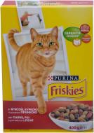 Корм Friskies Friskies з м’ясом, куркою та доданою печінкою 12153247 400 г