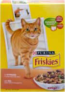 Корм Friskies Friskies с курицей и овощами 12153817 400 г