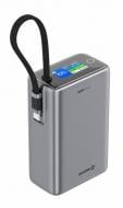 Повербанк SWISSTEN 25000 mAh gray (8595217493346) 100W с кабелем Type-C