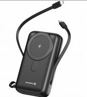 Повербанк SWISSTEN 20000 mAh black (8595217484795) з кабелем Type-C/Lightning
