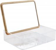 Органайзер Sensio для косметических средств с зеркалом Bamboo (991426) коричневый Органайзер Sensio для косметических средств с зеркалом Bamboo (991426) коричневый