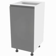 Тумба нижняя Влада (Н 40 правая) графит/белый Світ Меблів Тумба нижняя Влада (Н 40 правая) графит/белый Світ Меблів